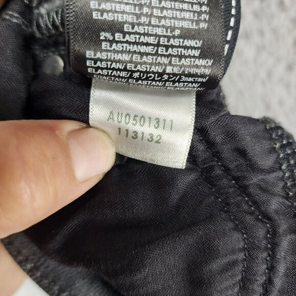 7 For All Mankind Jeans Womens 32 Josefina Gray Stretch Mid Rise Button Fly Luxe - Picture 15 of 16